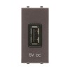 Abb Zenit USB-Steckdose N2185.2 AN Typ A 2A 1 Modul Anthrazit Z1161AN Abb Zenit USB-Steckdose N2185.2 AN Typ A 2A 1 Modul Anthrazit Z1161AN