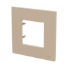 Abb Zenit Platte 2 Module Z2271.1 CV Polycarbonat Champagner Z0200CV Abb Zenit Platte 2 Module Z2271.1 CV Polycarbonat Champagner Z0200CV