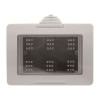 Wand Box für Abb Serie Zenit N3391 Module 3 IP55 Grau Z2355GR Wand Box für Abb Serie Zenit N3391 Module 3 IP55 Grau Z2355GR