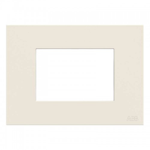 Abb Zenit Platte 3 Module Z2373.1 BL Polycarbonat Weiß Z0300BL Abb Zenit Platte 3 Module Z2373.1 BL Polycarbonat Weiß Z0300BL