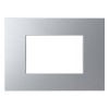 Abb Zenit Platte 3 Module Z2373.1 PL Polycarbonat Silber Z0300PL Abb Zenit Platte 3 Module Z2373.1 PL Polycarbonat Silber Z0300PL