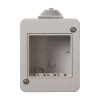 Wand Box für Abb-Serie Zenit N3291.1 Module 2 IP40 Grau Z2240GR Wand Box für Abb-Serie Zenit N3291.1 Module 2 IP40 Grau Z2240GR
