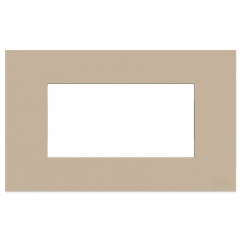 Abb Zenit Platte 4 Module Z2474.1 CV Polycarbonat Champagner Z0400CV Abb Zenit Platte 4 Module Z2474.1 CV Polycarbonat Champagner Z0400CV
