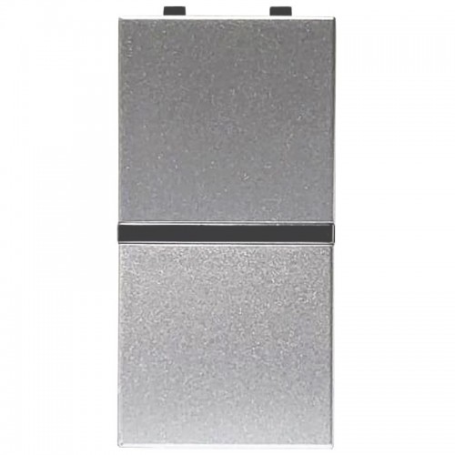 Abb Zenit Kreuzschalter N2110.T PL 1 Modul Silber Z1010PL Abb Zenit Kreuzschalter N2110.T PL 1 Modul Silber Z1010PL