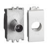 Bticino LivingLight direkte koaxiale TV-Steckdose 1 Modul Weiß N4202DN Bticino LivingLight direkte koaxiale TV-Steckdose 1 Modul Weiß N4202DN