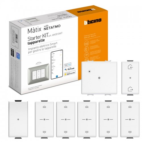Bticino Matix Verbundenes Starter Kit für Rollläden AM2010KIT Bticino Matix Verbundenes Starter Kit für Rollläden AM2010KIT