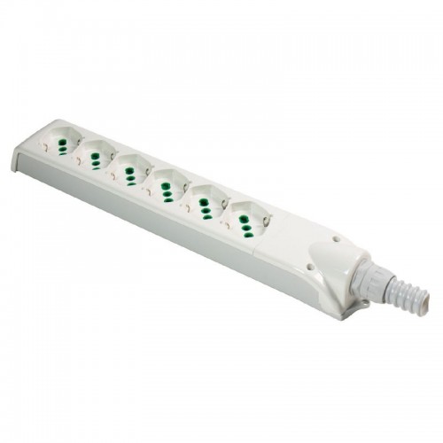 Fanton Mehrfachsteckdose 6 Steckdosen ohne Kabel 410280 Fanton Mehrfachsteckdose 6 Steckdosen ohne Kabel 410280