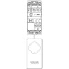 Vimar Linea Zugtaster 10A NO/NC hanffarbig 30054.C