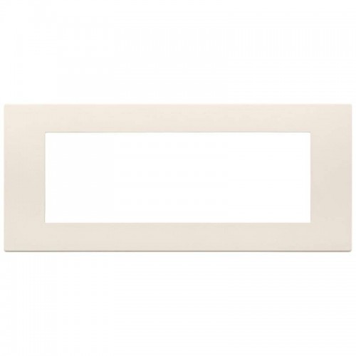 Vimar Linea Total Look Platte 7 Module Tecnopolymer Hanffarbig 30657.01