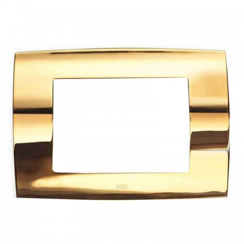 Abb Soft Metal Elos Platte 4 Module Gold 2CSE0453SFZ Abb Soft Metal Elos Platte 4 Module Gold 2CSE0453SFZ