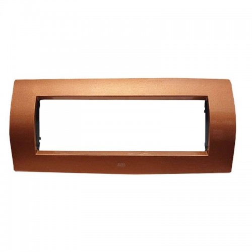 Abb Soft Metal Elos Platte 6 Module Rot Kupfer 2CSE0621SFZ Abb Soft Metal Elos Platte 6 Module Rot Kupfer 2CSE0621SFZ