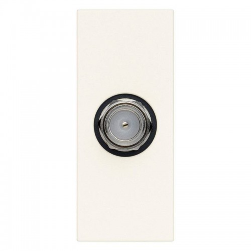 Vimar Linea Koaxiale TV Steckdose Typ F 1 Modul Weiß 30318.B Vimar Linea Koaxiale TV Steckdose Typ F 1 Modul Weiß 30318.B