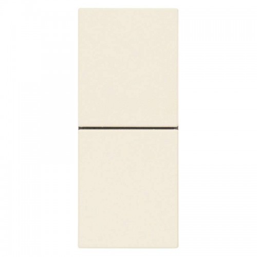 Vimar Linea Zwei unabhängigen Knöpfe 10A NO+NO Hanffarbig 30066.C