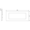 Vimar Linea Platte Metall PVD 7 Module Inox satiniert 30657.72 Vimar Linea Platte Metall PVD 7 Module Inox satiniert 30657.72