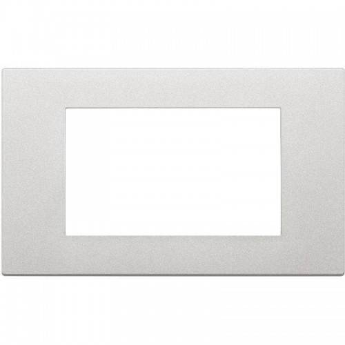 Vimar Linea Platte Technopolymer 4 Module Silber 30654.20 Vimar Linea Platte Technopolymer 4 Module Silber 30654.20