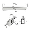Vaillant Koaxialer Abgassatz 60/100 für Warmwasserbereiter 303845 Vaillant Koaxialer Abgassatz 60/100 für Warmwasserbereiter 303845