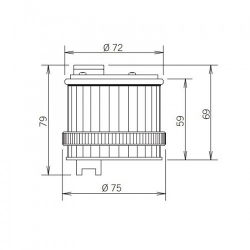 Sirena TWS Blinklicht-Modul 24/240 AC/DC rote Kuppel 27723 Sirena TWS Blinklicht-Modul 24/240 AC/DC rote Kuppel 27723