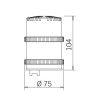 Sirena Piezoelektrischer akustische Signalgeber TWS Sounder Pzo 110/240V AC DC 6 Töne 27719 Sirena Piezoelektrischer akustische Signalgeber TWS Sounder Pzo 110/240V AC DC 6 Töne 27719