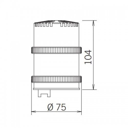 Sirena Piezoelektrischer akustische Signalgeber TWS Sounder Pzo 110/240V AC DC 6 Töne 27719 Sirena Piezoelektrischer akustische Signalgeber TWS Sounder Pzo 110/240V AC DC 6 Töne 27719