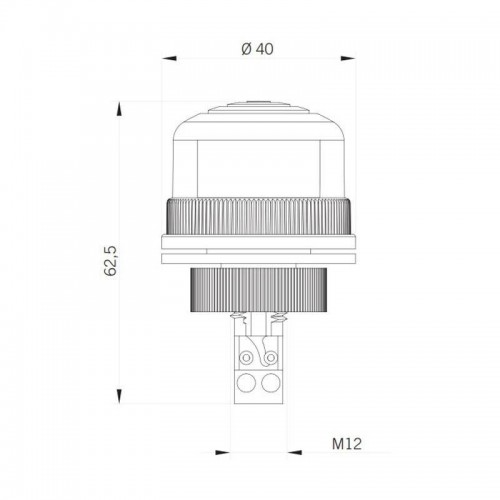 Sirena Bebip Eingebauter Summer 24V AC DC IP55 Bohrung 22 mm 38001 Sirena Bebip Eingebauter Summer 24V AC DC IP55 Bohrung 22 mm 38001