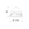 Sirena Akustische Licht- und Blinkanlage CTL 900 240V AC rot 33763 Sirena Akustische Licht- und Blinkanlage CTL 900 240V AC rot 33763
