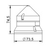Sirena Akustische Licht- und Blinkanlage CTL 900 24/240V AC/DC rote Kuppel 33573 Sirena Akustische Licht- und Blinkanlage CTL 900 24/240V AC/DC rote Kuppel 33573