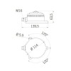 Sirena Microsai C elektromechanische und akustische Warnanlage 240V AC IP65 53015 Sirena Microsai C elektromechanische und akustische Warnanlage 240V AC IP65 53015
