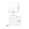 Sirena SE Elektronische Sirene 4/29 MS5 240V AC IP30 50418 Sirena SE Elektronische Sirene 4/29 MS5 240V AC IP30 50418