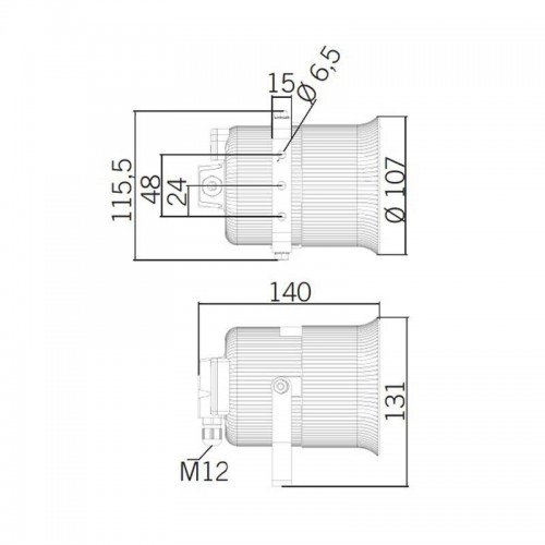 Elektronische Sirene Sirena SE 12/41 MS5 240V AC IP43 50404 Elektronische Sirene Sirena SE 12/41 MS5 240V AC IP43 50404
