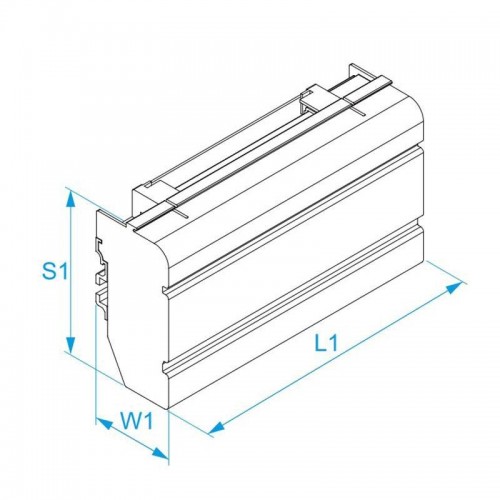Modularer tetrapolarer BM-Klemmenblock 4P 160A 12 Anschlüsse niedrig 690V QM416012L Modularer tetrapolarer BM-Klemmenblock 4P 160A 12 Anschlüsse niedrig 690V QM416012L