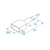 BM Buchsenklemmen 2x1,5 mm² schwarz 200 St. 00656 BM Buchsenklemmen 2x1,5 mm² schwarz 200 St. 00656