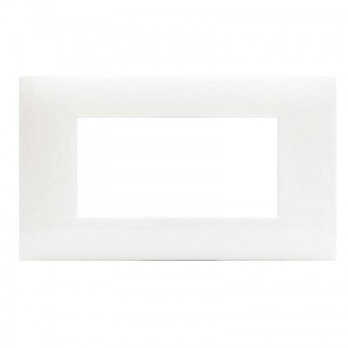 Ave Young Plate Sistema 44 Abdeckrahmen Technopolymer 4 Module Weiß 44PJ04BT Ave Young Plate Sistema 44 Abdeckrahmen Technopolymer 4 Module Weiß 44PJ04BT