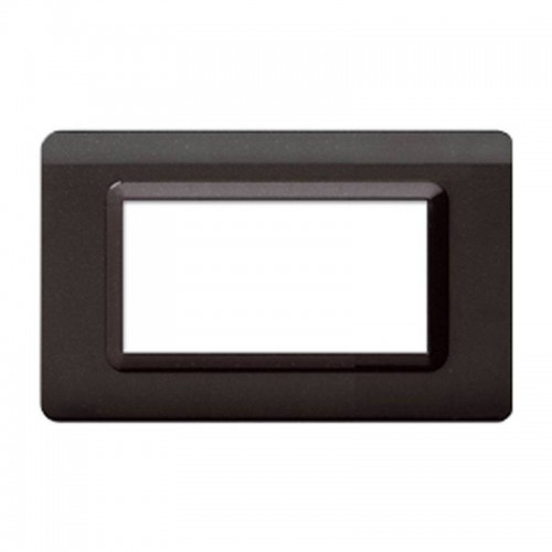 Ave Sistema 44 Abdeckrahmen Tecnopolymer 4 Module dunkelgrau 44PY04GSL Ave Sistema 44 Abdeckrahmen Tecnopolymer 4 Module dunkelgrau 44PY04GSL