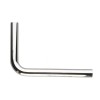 Abflussrohr mit 90°-Bogen für Luxor-Geruchsverschluss Durchmesser 30mm 25cm 35050400 Abflussrohr mit 90°-Bogen für Luxor-Geruchsverschluss Durchmesser 30mm 25cm 35050400