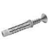Etelec Nylondübel mit Schrauben 6X30mm 100 Stück TA0001 Etelec Nylondübel mit Schrauben 6X30mm 100 Stück TA0001