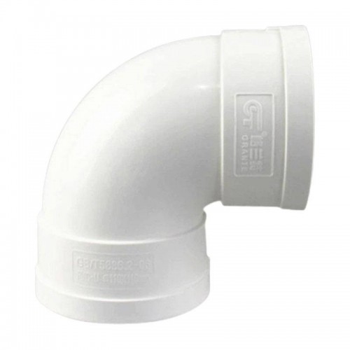 Valsir Silere Steckbares Abflussrohr 87° Bogen 30' Durchmesser 78mm VS0221019 Valsir Silere Steckbares Abflussrohr 87° Bogen 30' Durchmesser 78mm VS0221019