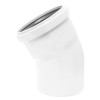 Valsir Silere Steckbares Abwasserrohr 30°-Bogen Durchmesser 90 mm VS0221033 Valsir Silere Steckbares Abwasserrohr 30°-Bogen Durchmesser 90 mm VS0221033