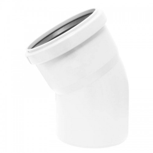 Valsir Silere Steckbares Abwasserrohr 30°-Bogen Durchmesser 90 mm VS0221033 Valsir Silere Steckbares Abwasserrohr 30°-Bogen Durchmesser 90 mm VS0221033
