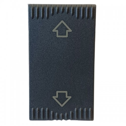 Schalter 1P 10A mit Pfeilen für Ave Noir Serie Sistema 45353 Schalter 1P 10A mit Pfeilen für Ave Noir Serie Sistema 45353