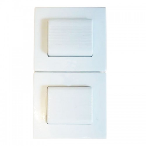 Dual-taste mit pfeilen 1P 16A für serie zivilen Ave Banquise-System 45 45B56 Dual-taste mit pfeilen 1P 16A für serie zivilen Ave Banquise-System 45 45B56