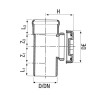 Reinigungsrohr mit Rundstecker Valsir Silere D78mm VS0227007 Reinigungsrohr mit Rundstecker Valsir Silere D78mm VS0227007