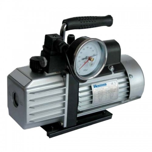Tecnogas 2 Stages Vakuumpumpe TGAS-DS4 mit Magnetventil und Vakuummeter 11170 Tecnogas 2 Stages Vakuumpumpe TGAS-DS4 mit Magnetventil und Vakuummeter 11170