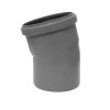 Valsir Abflussrohr Bogen PP Polypropylen 15° D75mm VS0504037 Valsir Abflussrohr Bogen PP Polypropylen 15° D75mm VS0504037