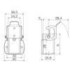 Weidmüller Closed Base 4P Gehäuse für PG11 Kabel 1652440000 Weidmüller Closed Base 4P Gehäuse für PG11 Kabel 1652440000
