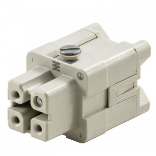 Weidmüller HDC Einbaubuchse 3P+E 16A 400V 1498200000 Weidmüller HDC Einbaubuchse 3P+E 16A 400V 1498200000