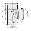 Valsir PP3 Steckbarer Abwasseranschluss für Abfluss 87 Grad 30' PP D40/40mm VS0508011 Valsir PP3 Steckbarer Abwasseranschluss für Abfluss 87 Grad 30' PP D40/40mm VS0508011
