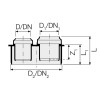 Valsir PP3 Steckbares Reduktionsrohr doppel PP D40/32/110mm VS0525001 Valsir PP3 Steckbares Reduktionsrohr doppel PP D40/32/110mm VS0525001