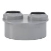 Valsir PP3 Steckbares Reduktionsrohr doppel PP D40/32/110mm VS0525001 Valsir PP3 Steckbares Reduktionsrohr doppel PP D40/32/110mm VS0525001