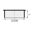 Valsir PP3 Stopfen für Abflussrohre PP D50mm L32mm VS0524003 Valsir PP3 Stopfen für Abflussrohre PP D50mm L32mm VS0524003