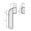 Valsir Verlängerter Bogen mit PP-Endkappe PP3 D40/46mm VS0520104 Valsir Verlängerter Bogen mit PP-Endkappe PP3 D40/46mm VS0520104